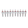 10PCS Countersink Drill Bits Adjustable Stop Tapered Countersink Bit for