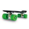 Kartium Mini Cruiser Skateboard 22 inch, Classic Retro Plastic Cruiser