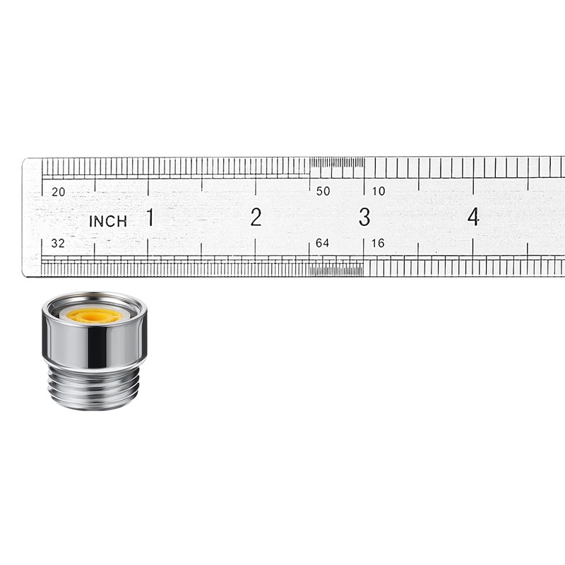 VOANZOShower Flow Restrictor G1/2 Adapter Tap with 6 Current Limiting