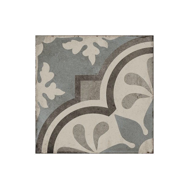 8x8 Whispers in Azure Encaustic Porcelain Tile Wall Floor (30)