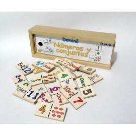 D. Imprehispanica Dominó Números Y Conjuntos De Madera , Educativo, Didáctico