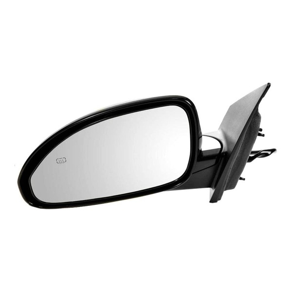 TRQ Left Mirror Manual Folding without Memory Drivers Side Compatible