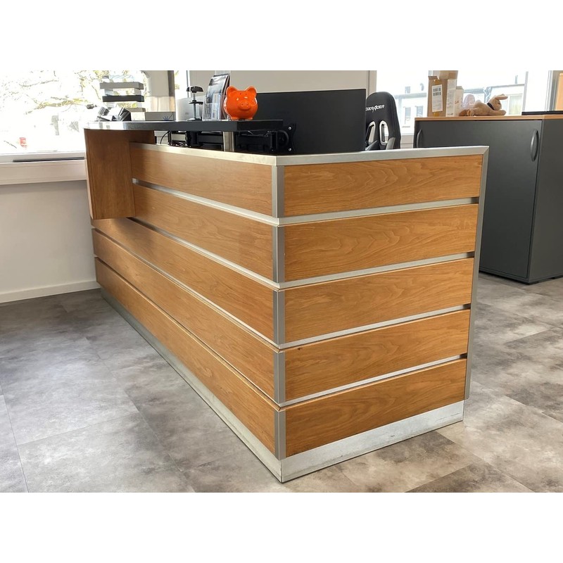 Stainless Steel Angle, 2 Metre Edge Protection, Polished, K240, 0.8