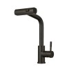 Modern Single Handle 360° Swivel Stainless Steel Waterfall Kitchen Faucet