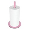 Yeebeny Pink Paper Towel Holder Countertop, Pink Towel Holder Countertop