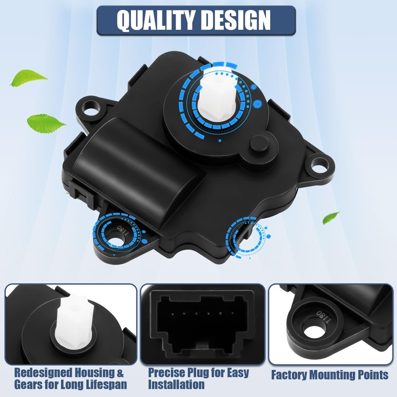 LCWRGS HVAC Blend Door Actuator Compatible with Chevy Equinox 2013-2017,