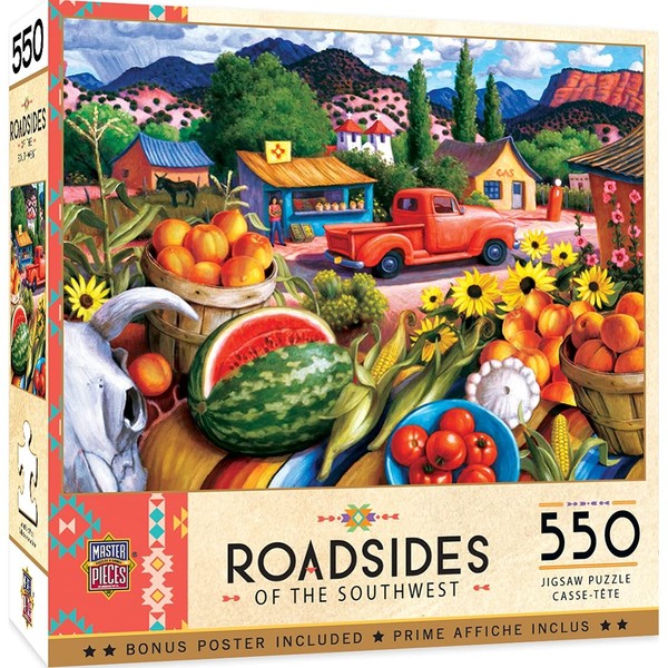 MasterPieces 550 Piece Jigsaw Puzzle for Adults, Family, Or Kids - Summer Fresh - 18"x24"