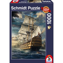 SCHMIDT Sails-Set Jigsaw Puzzle, 1000-Piece