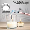 VEHHE Long Lighters Rechargeable with Safety Switch, USB C Lighter