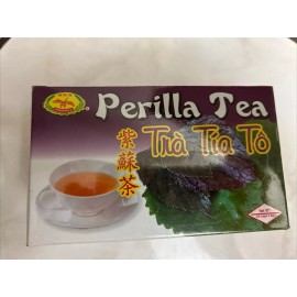Dragonfly Perilla Tea Bag / Tra Tia To Tui Loc 20 Bags 2g Ea Product Of Vietnam