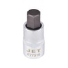 JET 677316-1/2-Inch Drive, 1/2", Hex Bit, 2" Length, SAE Chrome