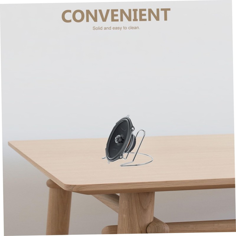 Mikinona Metal Speaker Stand for Cars Sleek Design Firm Support