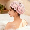 Waterproof Face Wash Shower Cap 1+1 Bath Cap Sanitary Cap Hair Cap Dyed Hair / 방수 세안 샤워캡 1+1 목욕 모자 위생모 헤어캡 염색모