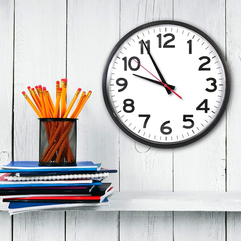 The Ultimate Wall Clock | 14 Inch | Modern |