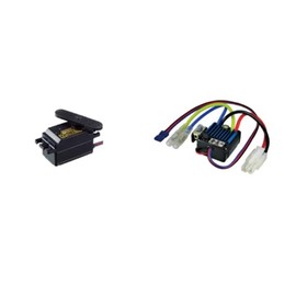 SANWA MX-6 BL-SIGMA/HVS-702 Combo Set for Electric RC Car ESC with Brush Motor Dedicated Back + Low Profile Digital Servo 101A33202A