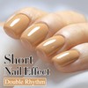 Double Rhythm 0.50 OZ Translucent Gel Polish Same Color Same