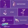 Swiffer WetJet Hardwood Floor Cleaner, Spray Mop Pad Refill, Multi
