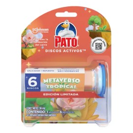 Pato Discos Metaverso Tropical 1 Aplicador Y 6 Discos 36ml
