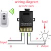 YETOR Long Range Wireless Light Switch kit,AC110V/120V RF Remote Control