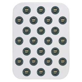 Azeeda 'I Control-Alt-Deleted Before It Was Cool' Baby Burp/Wash Cloth (BC00033124)