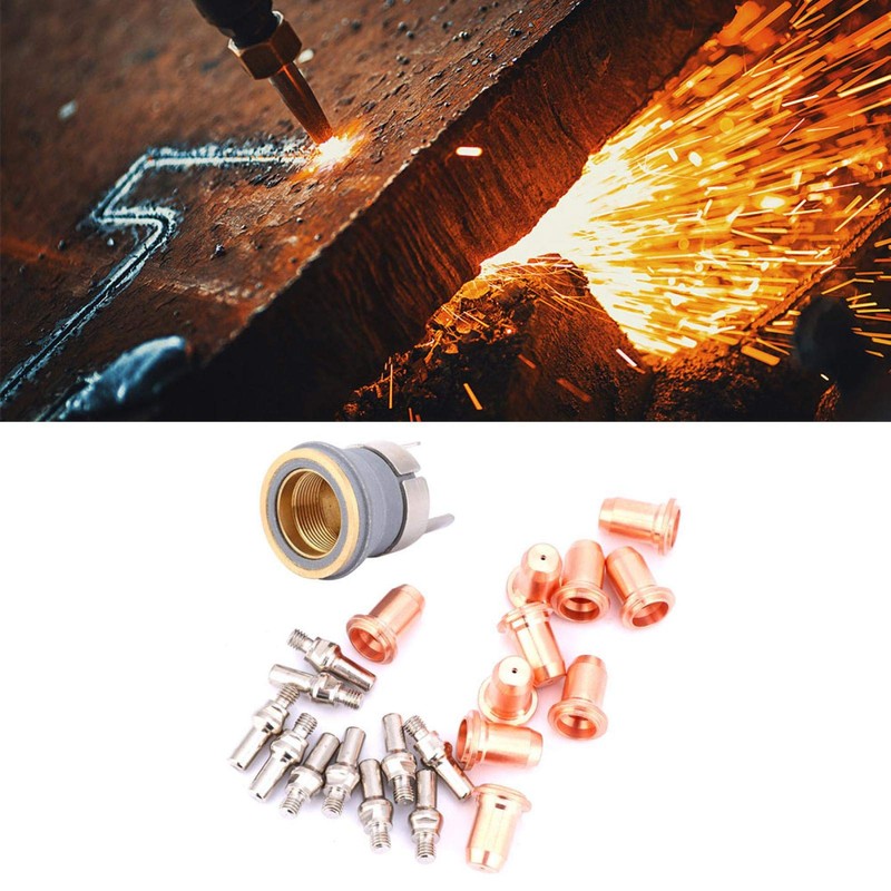 Plasma Cutting Tip, Plasma Cutting Torch Parts, 22 PCS PT60