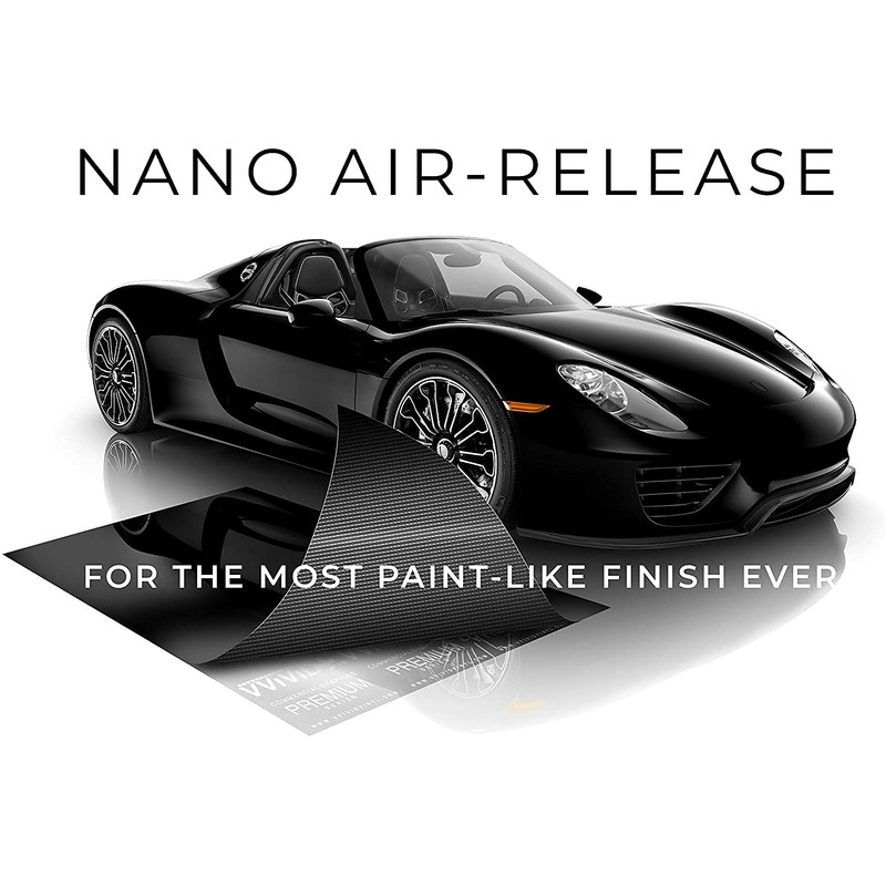 VViViD+ Ultra Gloss Premium Vinyl Car Wrap Film (6ft x