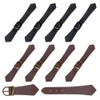 PH PandaHall 8 Sets Toggles Buttons Leather Buttons 6.6x1.2 inch