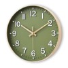 HZDHCLH Wall Clocks Battery Operated,12 inch Silent Non Ticking Modern