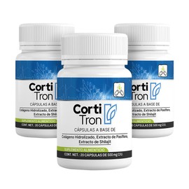 Cápsulas con Colágeno Hidrolizado y Extracto de Pasiflora | 20 Cápsulas de 500 mg | 3 Pack
