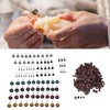 423Pcs Sanding Drum Sleeves Buffing Polishing Wheel Set Drums Mandrels