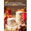 Sweese Porcelain Espresso Cups Set of 6 - Stackable 10