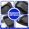 GearUp Pair Fog Light Cover Bezel for Chevy Colorado 2015-2021