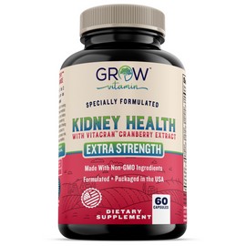06/2030 PurePremium Kidney Support Supplement with Cranberry Extract - Kidney Cleanse, D