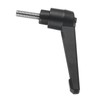 sourcing map 2pcs Adjustable Clamping Lever Handle M5 x 15mm
