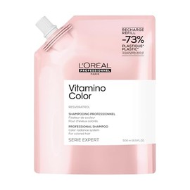 L'Oréal Professionnel Vitamino Color Shampoo Refill | Shampoo protector de color | Protege y preserva el color hasta por 8 semanas | Evita el deslave para un cabello más brillante 500ml