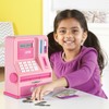 Learning Resources Teaching ATM Bank, Pink, 32 Pieces
