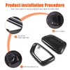 Suetlcoity Key Fob Shell Cover Compatible with Corvette C8 2020-2024