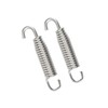 Partuto 2 Pcs Universal Exhaust Pipe Spring for Motorcycles 58mm