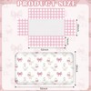 3 Pcs Bear Crib Bedding Set Nursery,Pink,Silly Goose