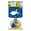 Wandsticker "Die Maus" mit Licht: 19 x 35 cm: Sticker