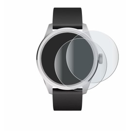 BROTECT Full Cover Protective Film Matt for Withings ScanWatch 2 (42 mm) (Pack of 2) - Full Screen Screen Protector Film, 3D Curved, Anti-Reflective