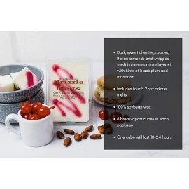 Swan Creek Candle 4-Pack  Swan Creek Cherry Almond Buttercream 5.25oz Drizzle Melts| Soy Wax Melts