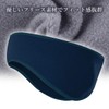 [RemarksJapan] Earmuffs, Earmuffs, Ear Warmers, Navy, Soundproofing, Cold Protection, Windproof,