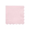 Meri Meri Disposable Paper Napkins (Pack of 20), Scalloped Edge,