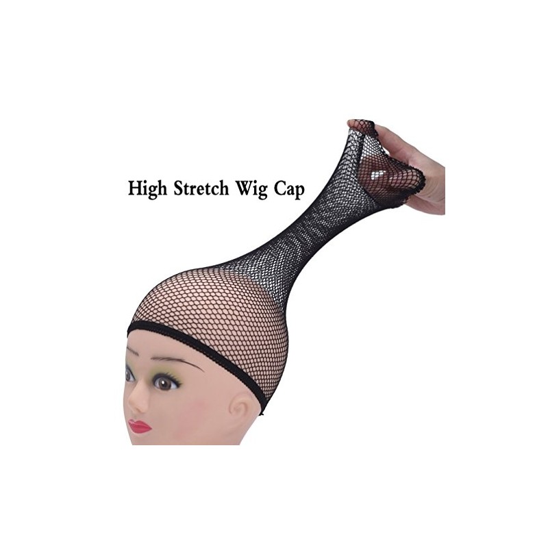 Rise World Wig, Wig Cap, Dedicated Net, Black, Easy to