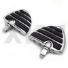 SMT- Chrome Billet Aluminum Wing Mini Floorboard Compatible With Victory