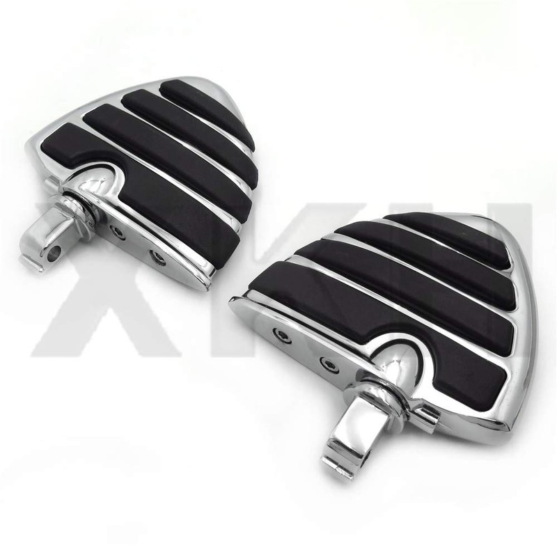SMT- Chrome Billet Aluminum Wing Mini Floorboard Compatible With Victory