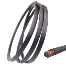 HOSAIRY Lawn Mower Deck Belt GX10063 M150960 M151649 for John Deere 48 Inch Deck LT166 LT180 LT190 Lawn Tractors (1/2" x 144 1/4")