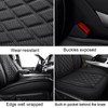 MIROZO 2PCS Front Silverado Seat Covers,Waterproof Truck Seat Covers Compatible