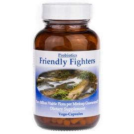Friendly Fighters Pro® Probiotic | 1 Month Supply | Men, Women, and Children | Digestive and Immune Health | Micro-Encapsulated for Guaranteed Delivery to The Intestines
